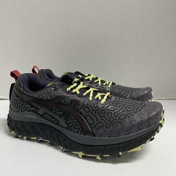 ASICS Trabuco Max Chaos Slime Brain Dead 1201A371 001 Size 7.5 Black Lime Runner main image 4